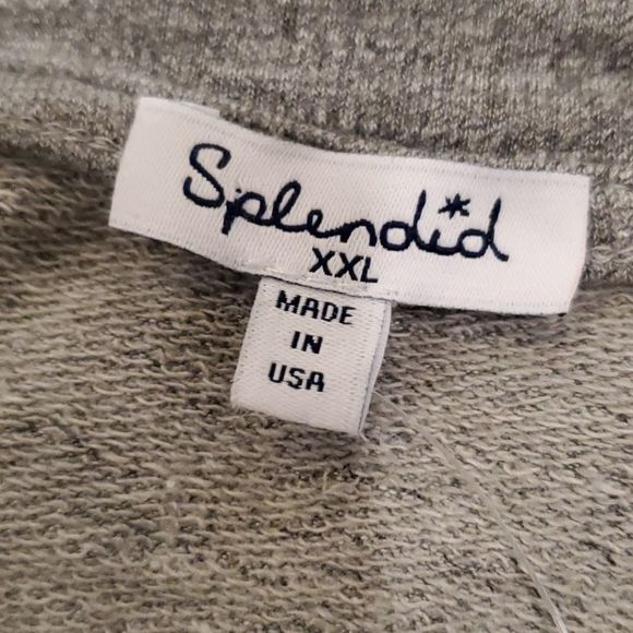 Super soft Splendid sweatshirt dress sz XXL - Picture 5 of 11